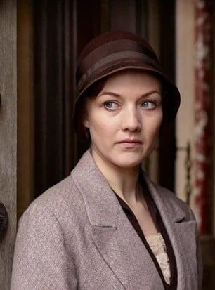 An image of actress Nichola Burley in Downton Abbey